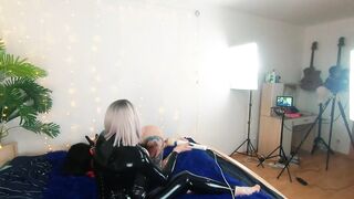 Backstage of Crazy Hot Dyke Bdsm Girls doing Sex Sex Tape. Positive