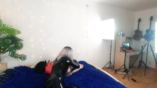 Backstage of Crazy Hot Dyke Bdsm Girls doing Sex Sex Tape. Positive