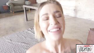 ANALIZED - KLEIO VALENTIEN ANAL SEX AND FACIAL FOR CRAZY HOT