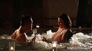 Intimate Attraction at the Spa