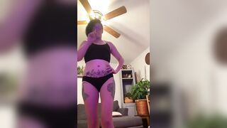chick Desperate to Pissing on Floor Begs YOU to allow