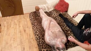 Mummification and Electro Play on Long Jugs and Juicy Bushy