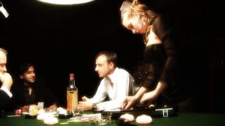 blond bunny got banged on poker table