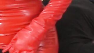 Dominatrix Smothers Submissive in Intense BDSM Sessions
