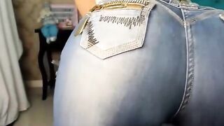 Curvy Latina Babe Fucks Her Way To Orgasm In Jeans And High Heels