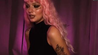 Paying Debt With Footjobs And Facial - Alt Gal Talks Dirty While Giving Blow Job