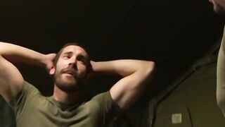 Soldier's Big Load - Anal Threesome with Pornstar Andy Justis & Alexa Nova