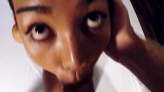 Asian FemBoy's Kinky Anal Play with Blow Job & Facial