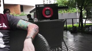 Teenage Pick-Up Gone Wild! Petite Asian Cutie Rides A Huge Dick In Public