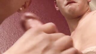 Rough & Raw - Older Guy Fucks barely legal Twink Hard With Big Dick And Facial