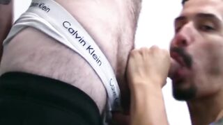 British Hunk Penetrating His Buddy's Ass In Missionary And Doggy Style