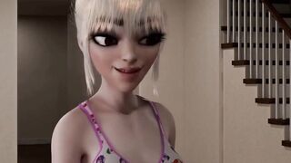Petite Anal Virgin Filled With Huge Dildo Training For Biggest Butt Plug Sex Toy Orgy