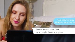 Transgender Auntie's Lesbian Seduction - Girl Night In