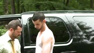Three hung studs destroy rock hard DILF Will Swagger holes