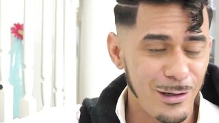 Shemale sorority girl Jade Venus shows a guy her big ts cock