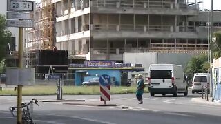 Public Bus Gangbang Fucking and Spanking in Berlin Rough Anal Sex and Blowjob