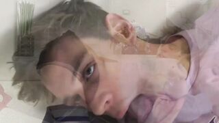 Trans sorority girl Jean Hollywood want that dick in her ass