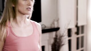Angry ex boyfriend seduces and fucks former lovers petite MILF GF