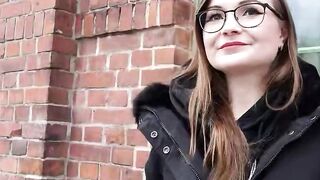 GERMAN SCOUT - Tiny Emily Porn Casting