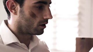 Fucker pounds Izzy Lush until he unloads hot cum on her ass