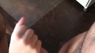 Christian Mathews stroking Ryan Raz dick with his hungry mouth