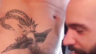 Hank Rivers huge uncut dick vanishes inside Cy Kohens rear