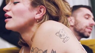 Big dicked dude caused havoc into Emma Vais tight shemale ass