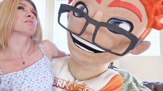 Small Tits Blonde Anna Kovachenko Gives Epic Blowjob and Doggystyle Fun!
