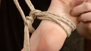 Extreme Hogtied Bondage Darling Orgasm