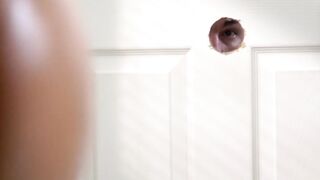 Massive booty Latina bounces on cock after glory hole suck