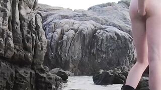 Underwater swim ends with Axel Abysse intense self fisting hard