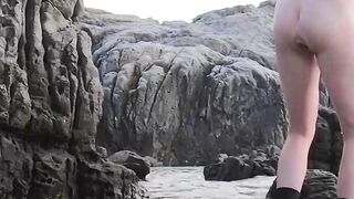 Underwater swim ends with Axel Abysse intense self fisting hard