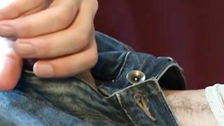 Chiseled Shay gets his ripped abs showered with thick jizz