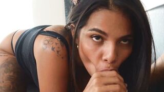 Curvy latina MILF Mila Garcia on casting wants to be famous