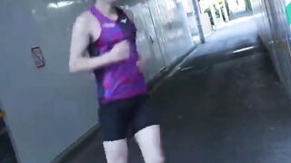 Taishi solo strokes until massive warm cum erupts from his throbbing cock