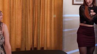 Delectable Sophia Locke massages Jackie Hoff before poking her clit
