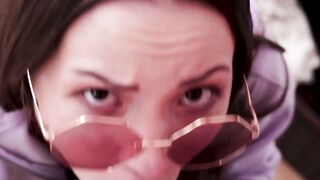 Disrespectful babe Kate Quinn disciplined by stepdads throbbing stick