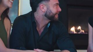 Bosomy Emma Hix and Lexi Luna sleep soundly after epic threesome