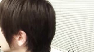 Blowbang Bukkake at Japan for Secretary
