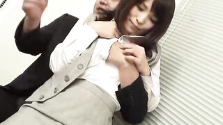 Blowbang Bukkake at Japan for Secretary