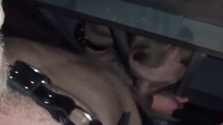 Leather clad stud Jaxon feeding his dick into Dallas Parkers famished ass
