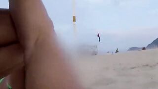 Massagem na praia de Copacabana resulta em uma favela muito excitante—o melhor XXX!