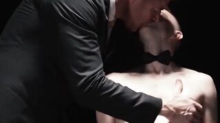 Serg Shepard moans with Legrand Wolf and Felix Kamp