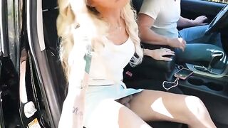 Fucking TS hitchhiker while we stop in the park