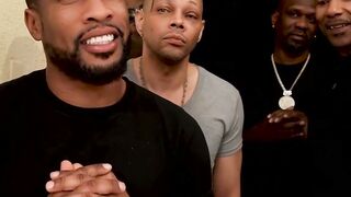 You want me to entertain six black guys