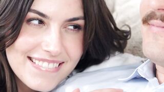 Single cock satisfies Chanel Camryn and Elsa Violets hungry holes