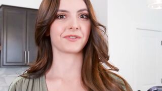 Serena Hills greedy pussy gulps down stepbrothers fresh load