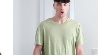 Serena Hills greedy pussy gulps down stepbrothers fresh load