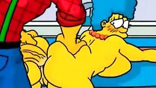 Marge Simpson mature sexwife