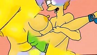 Marge Simpson mature sexwife
